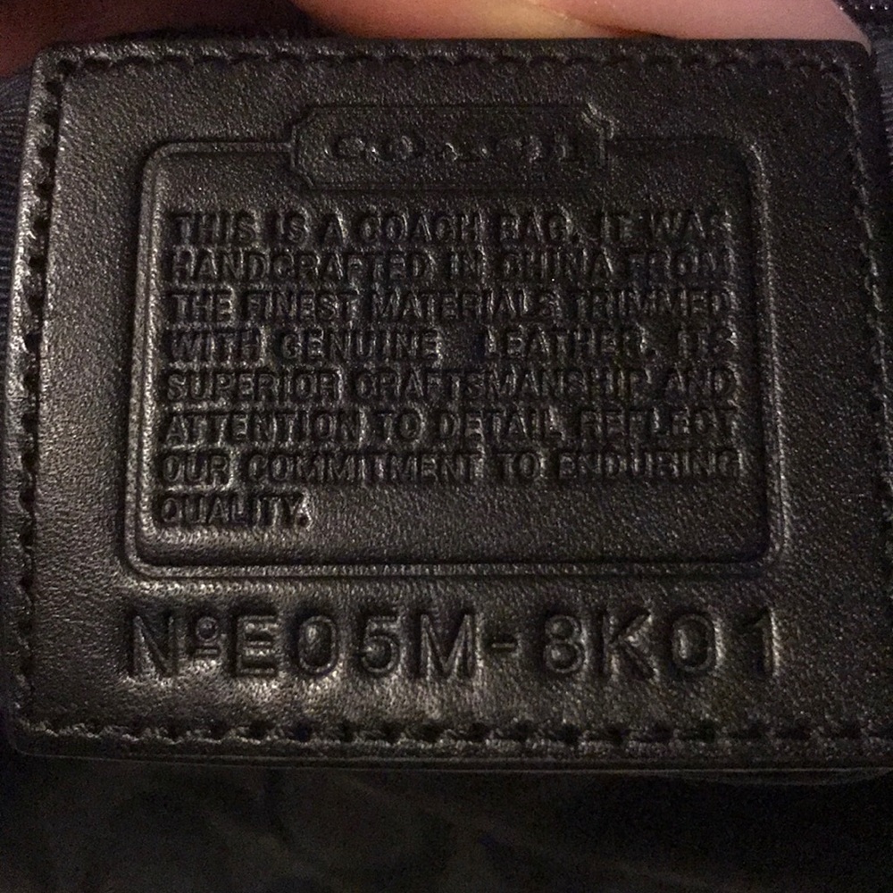 Authentic Small Coach purse. - Picture 2 of 5
